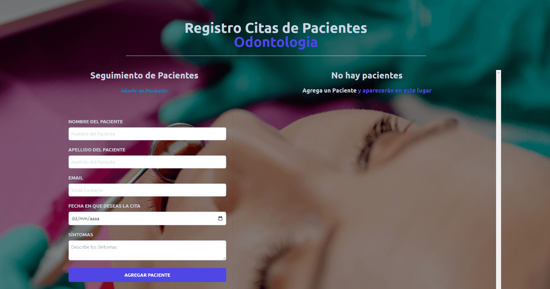 Registro de Citas Medicas